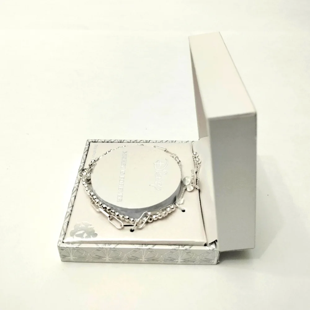 Disney Mickey Mouse silver plated Bracelet. Brasalete plateado - Picture 5 of 8